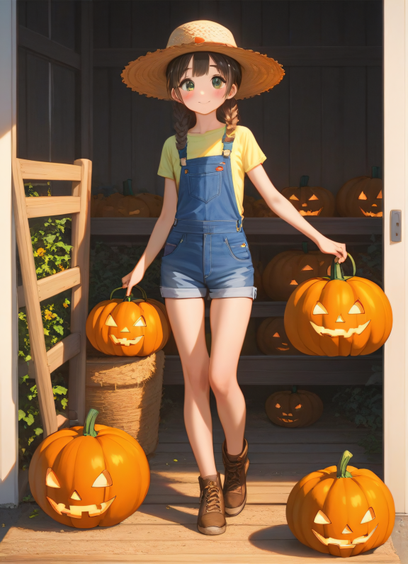 score_9,score_8_up,score_7_up,
1girl, kawaii, cosplay, farmer, big eyes, full body, petite, flat breast, blush, detailed bod...